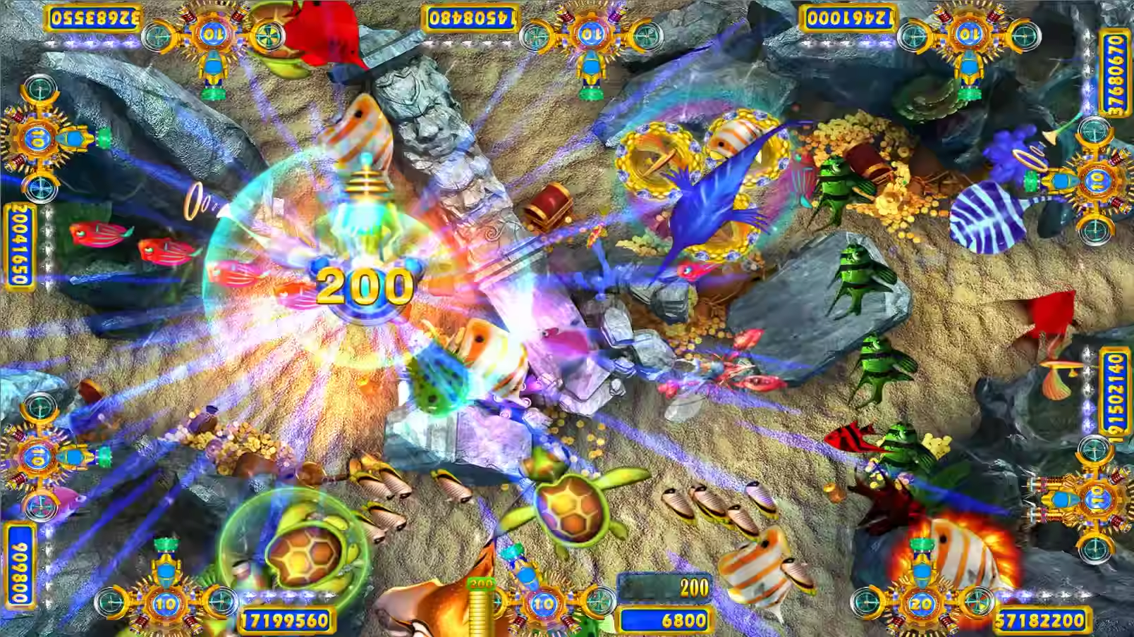 Legacy arcade games with retro reels, classic symbols, and casino atmosphere