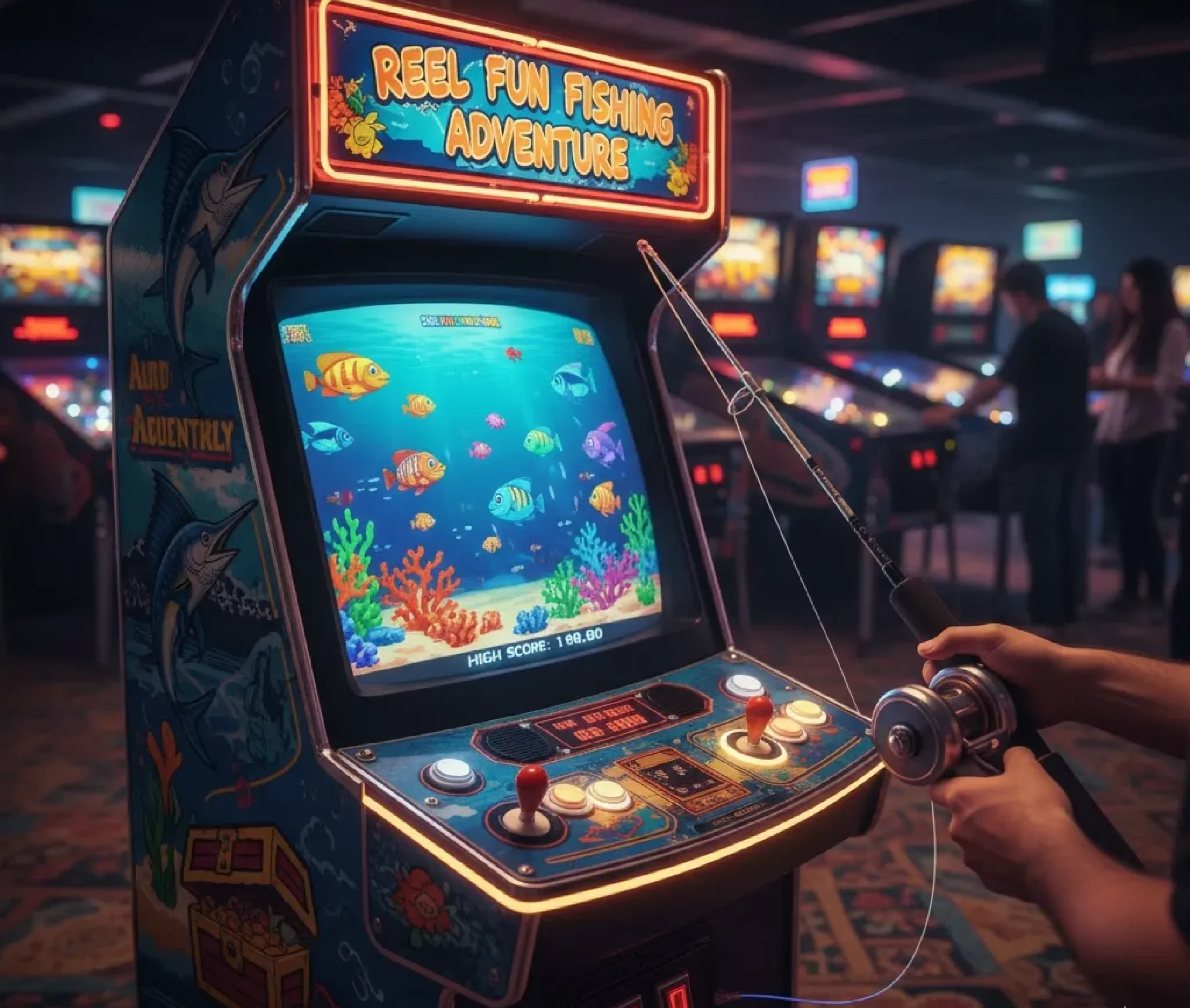 Reel Fun: Diving into the World of Fishing Arcade Games