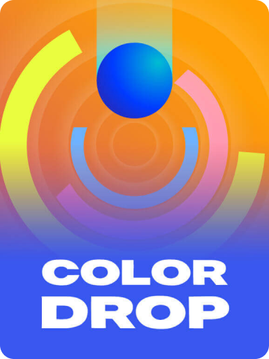 casinoGames A vibrant, abstract design with a central blue circle and a gradient of colors