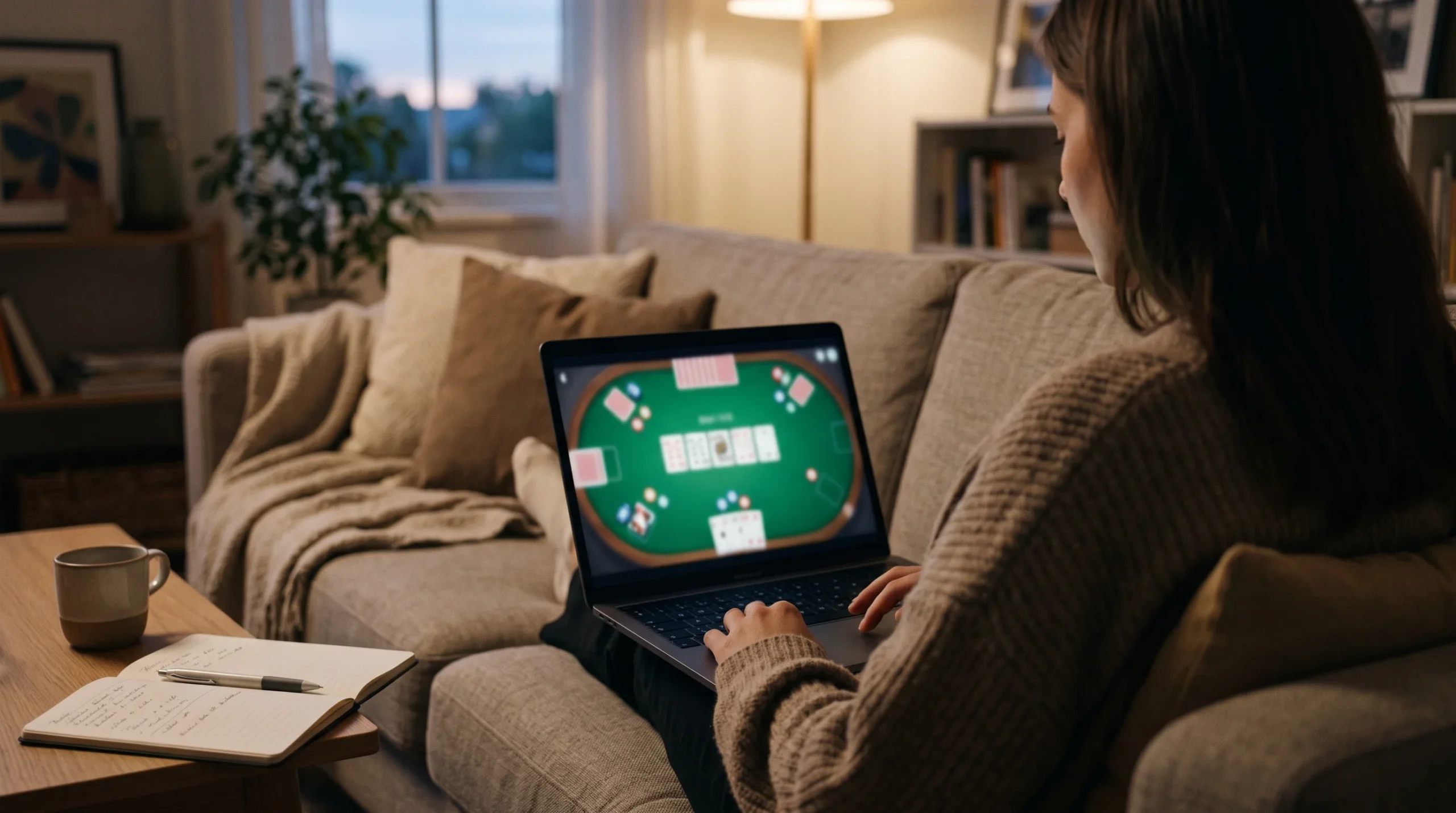 Practice mode for online table games using play credits